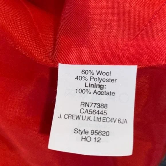 J. Crew Red Dress - Picture 6 of 7